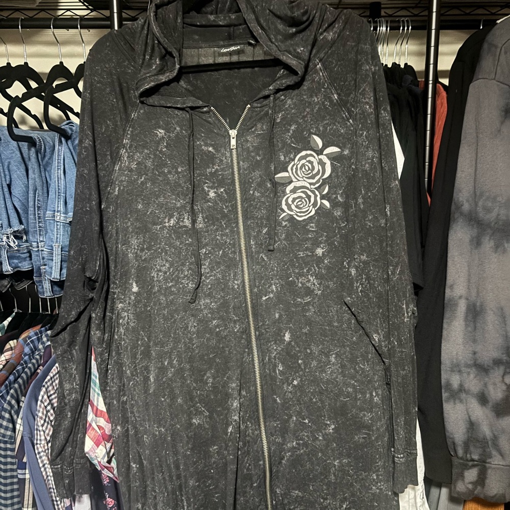 Lovesick (Torrid) Charcoal Hoodie